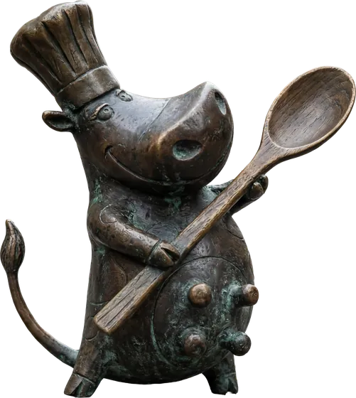 Projekt figurki: Krówka Kucharska