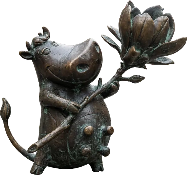 Projekt figurki: Krówka Magnoliowa